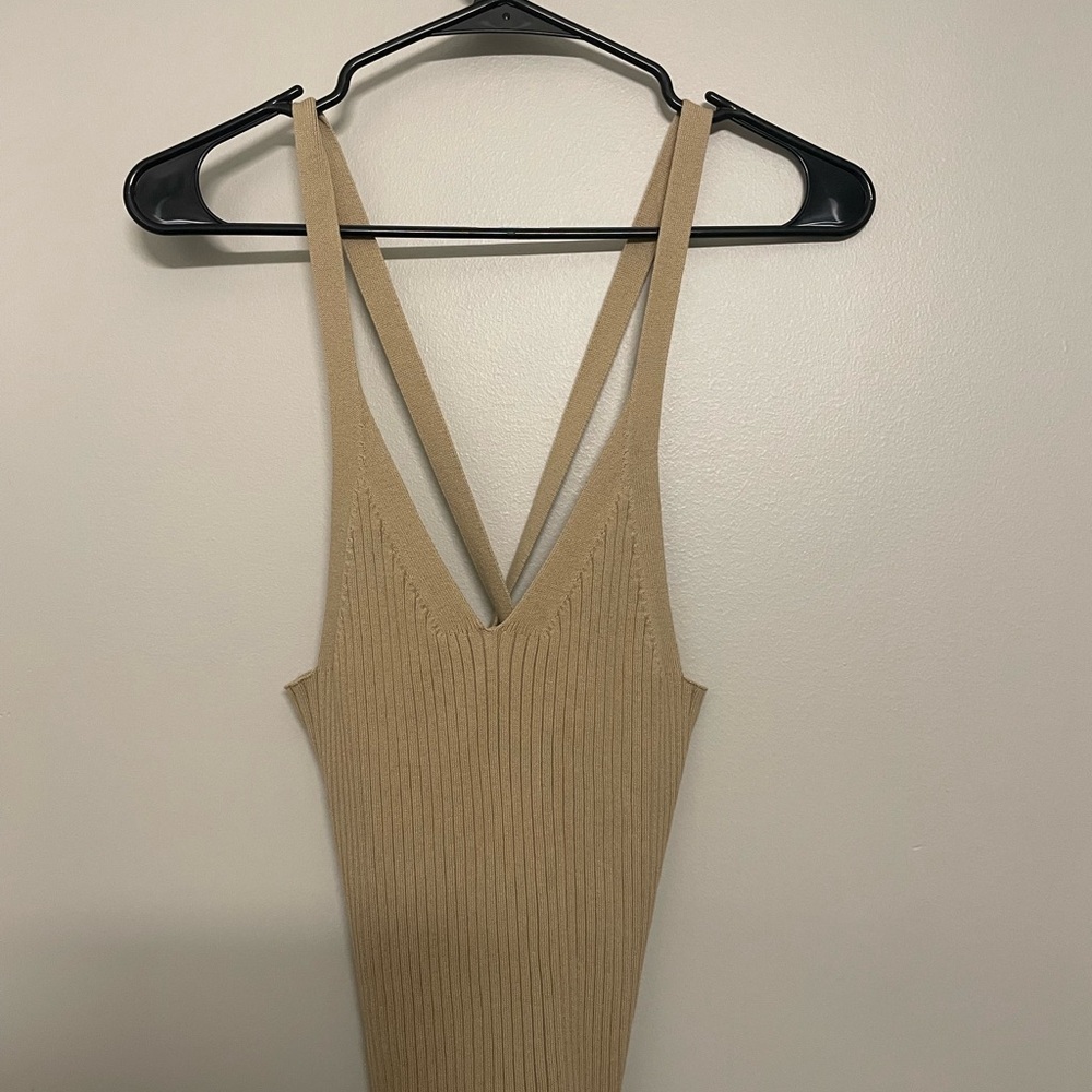 Banana Republic Factory Tan Ribbed Tank - Never Worn!